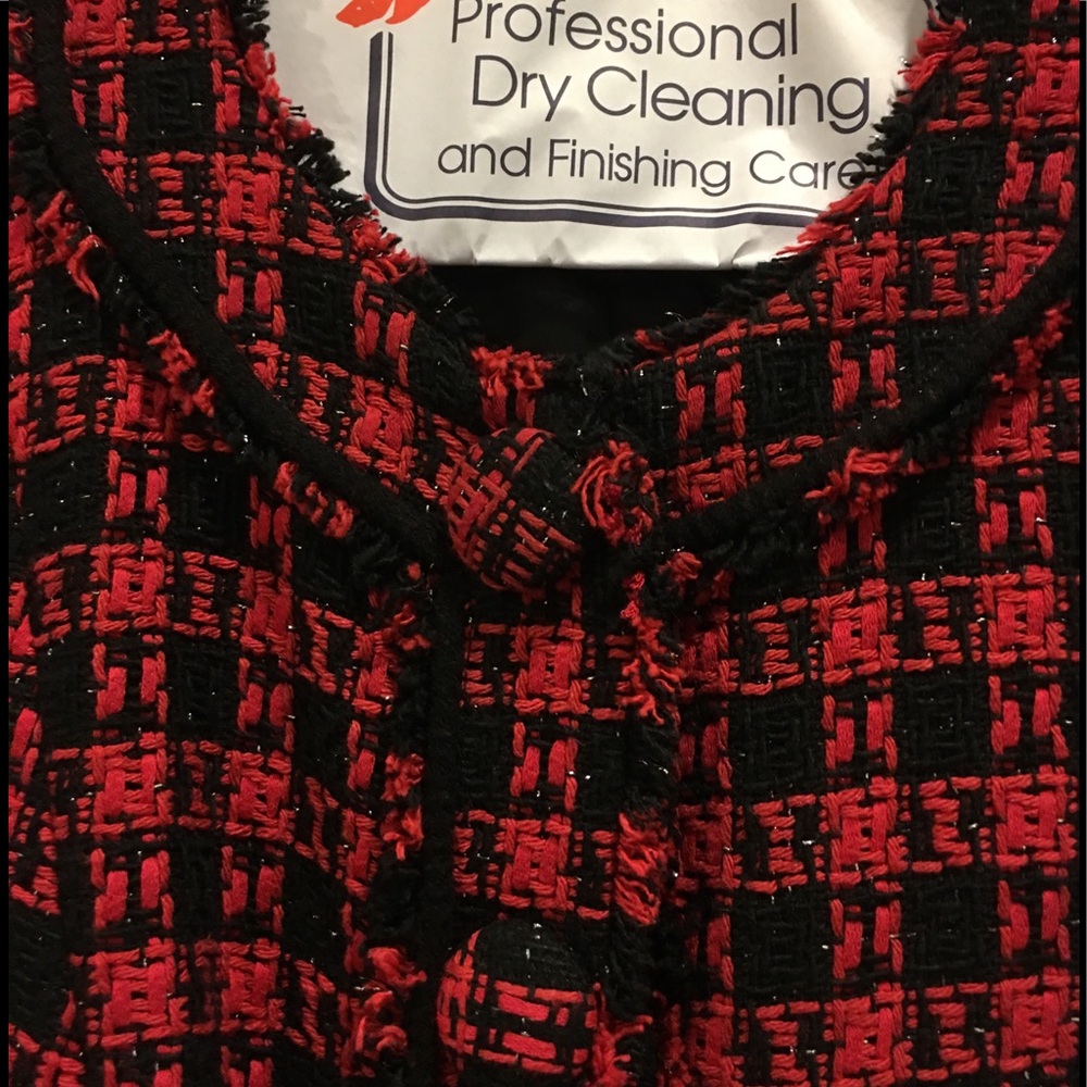 Fringe Express Plaid Jacket - Picture 3 of 6